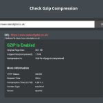 Optimise your site with GZIP compression
