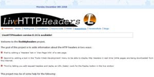 Live HTTP Headers firefox plugin