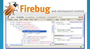 Firebug firefox plugin