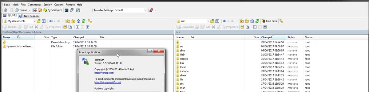 WinSCP Opensource Programme