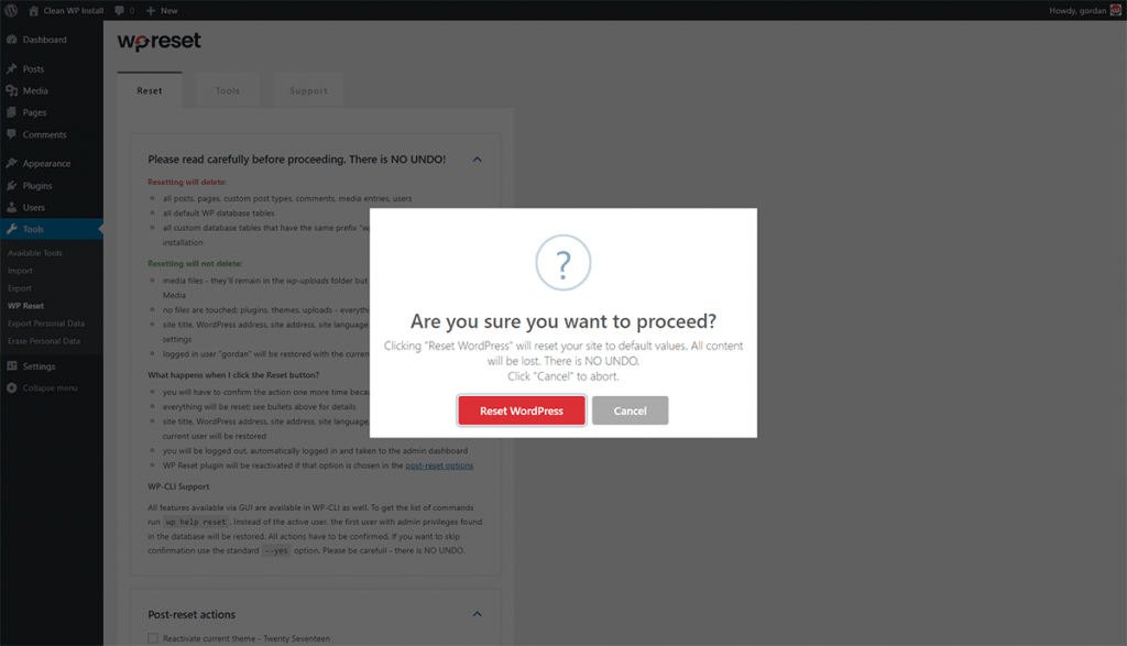 WordPress Theme Dev Rest Tool