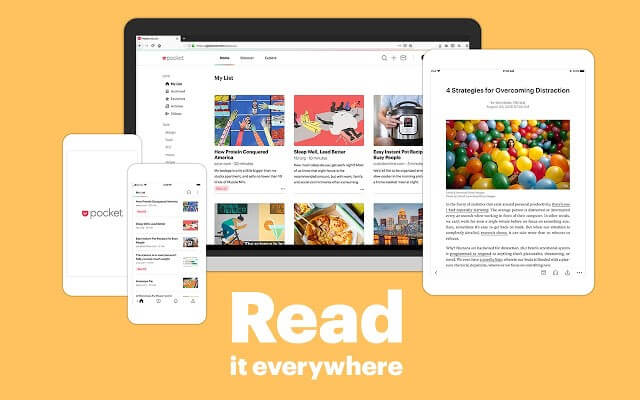 pocket broswer extension